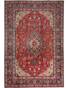 Tabriz 203x295 Cm Tabriz, Persia, Hand-carded Wool, Cotton,