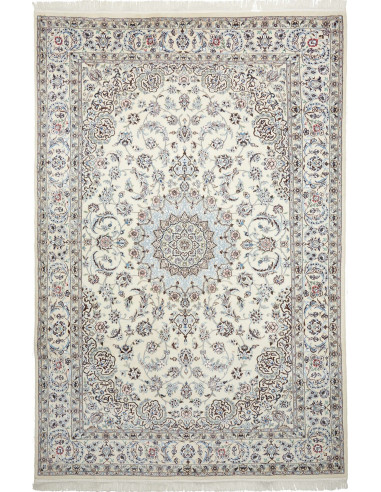 Nain 9la 197x293 Cm Nain 9la, Persia, Lana Cardata A Mano E