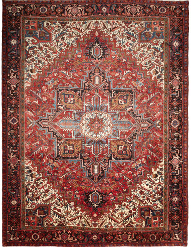 Gorawan 270x355 Cm Gorawan, Persia, Lana Cardata A Mano,