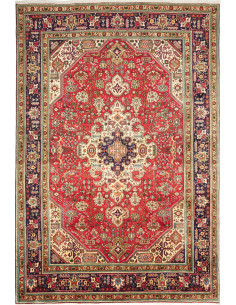 Tabriz 200x296 Cm Tabriz Persia Hand-carded Wool Cotton