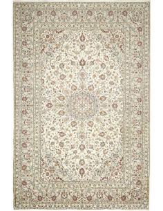Kashan 202x303 Cm Kashan, Persia, Hand-carded Wool, Cotton