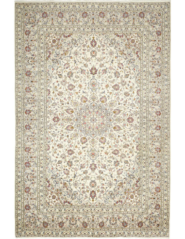 Kashan 202x303 Cm Kashan, Persia, Hand-carded Wool, Cotton