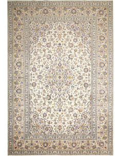 Kashan 240x355 Cm Kashan, Persia, Hand-carded Wool (cotton