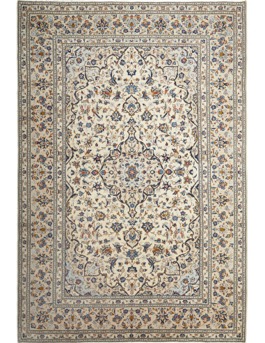 Kashan 197x300 Cm Kashan, Persia, Lana Cardata A Mano