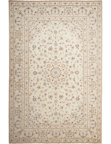 Kashan 200x307 Cm Kashan, Persia, Hand-carded Wool (warp: