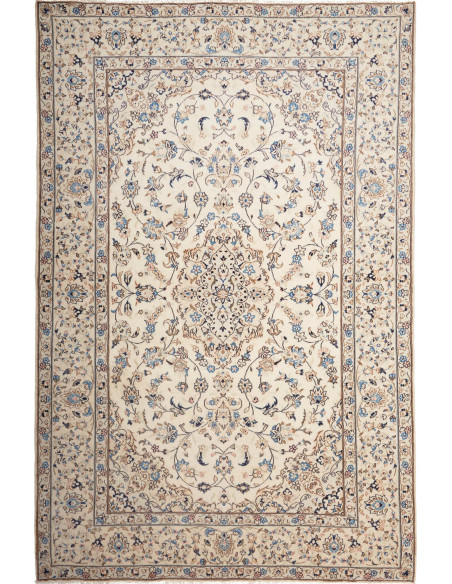 Kashan 190x296 Cm Kashan, Persia, Hand-carded Wool, Cotton,