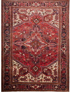 Gorawan 220x295 Cm Gorawan, Persia, Lana Cardata A Mano