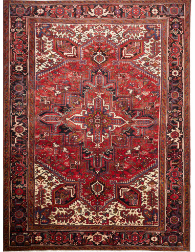 Gorawan 220x295 Cm Gorawan, Persia, Lana Cardata A Mano