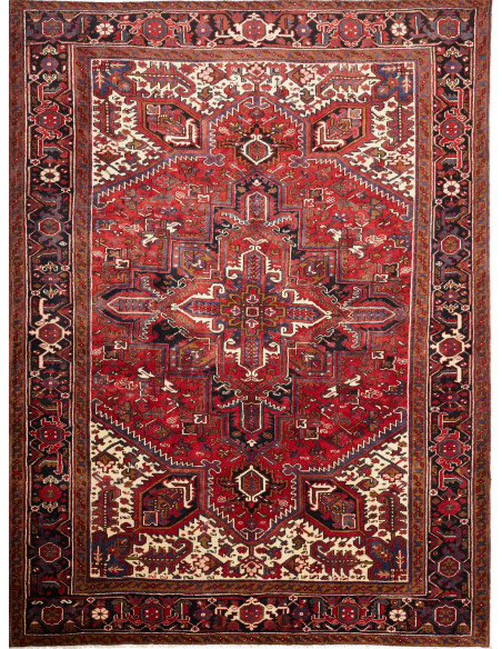 Gorawan 220x295 Cm Gorawan, Persia, Lana Cardata A Mano