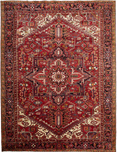 Gorawan 250x328 Cm Gorawan, Persia, Lana Cardata A Mano