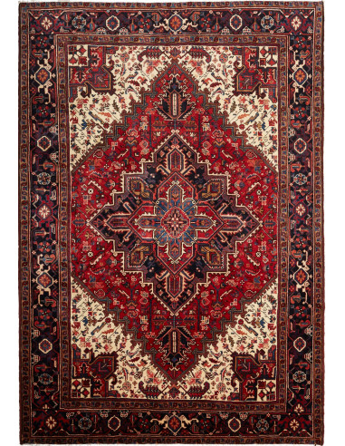 Gorawan 205x291 Cm Gorawan, Persia, Lana Cardata A Mano,