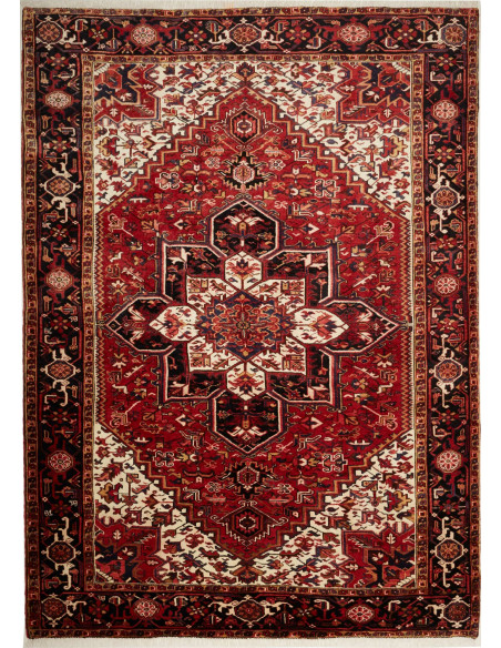 Gorawan 220x303 Cm Gorawan, Persia, Lana Cardata A Mano