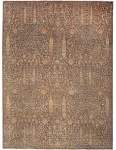 Rug Shahi Fine Pakistan 251x335 Dark Brown Taup