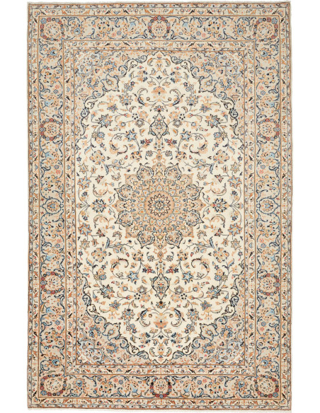 Kashan 200x304 Cm Kashan, Persia, Hand-carded Wool (warp:
