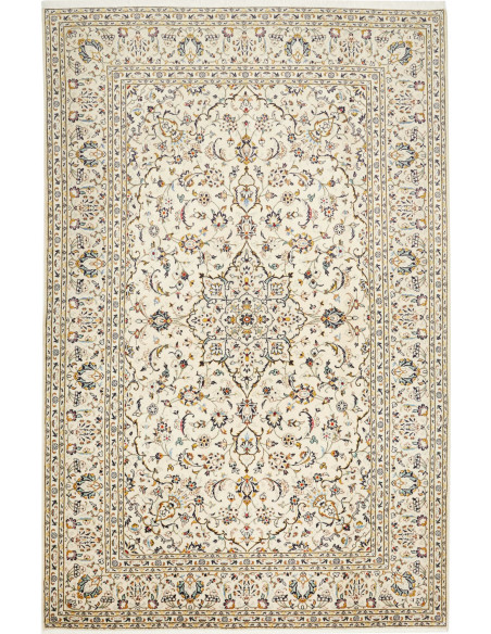 Kashan 193x300 Cm Kashan, Persia, Lana Cardata A Mano