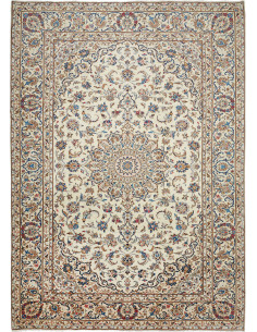 Kashan 244x345 Cm Kashan, Persia, Lana Cardata A Mano