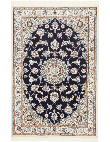 Nain 9la 101x150 Cm Nain 9la Persia Lana Cardata A Mano E