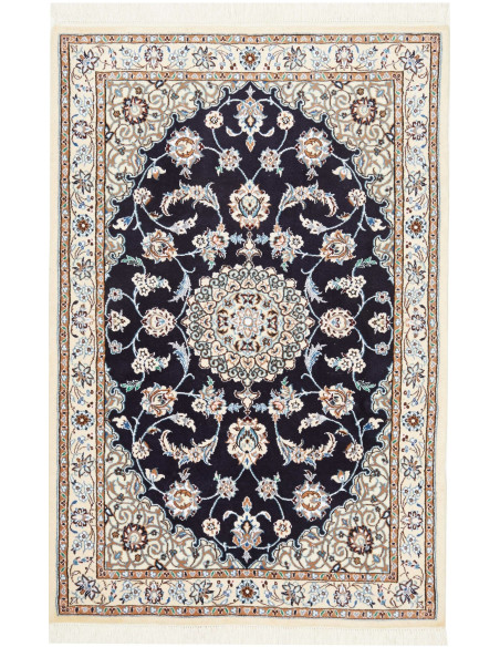 Nain 9la 101x150 Cm Nain 9la Persia Lana Cardata A Mano E