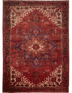 Gorawan 256x352 Cm Gorawan, Persia, Lana Cardata A Mano