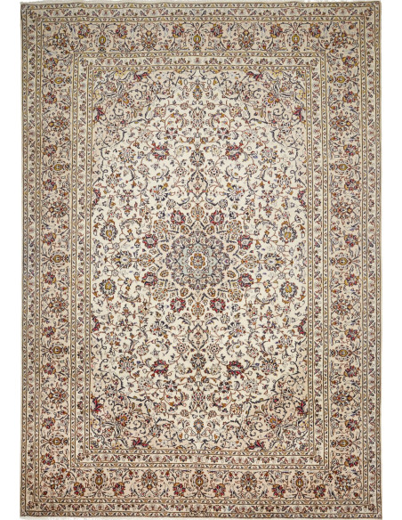 Kashan 248x358 Cm Kashan, Persia, Hand-carded Wool (warp: