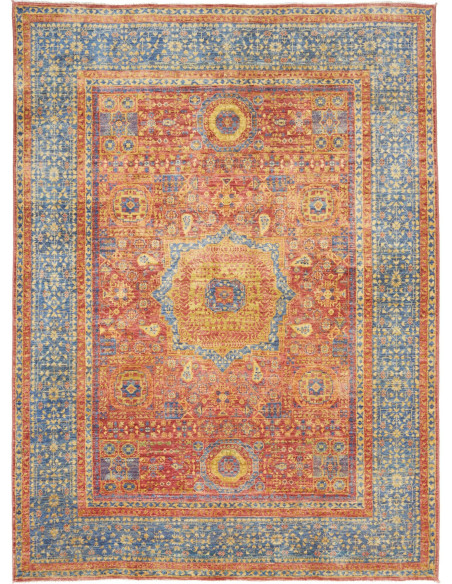 Rug Mamlouk Pakistan 151x206 Terracotta Red Den