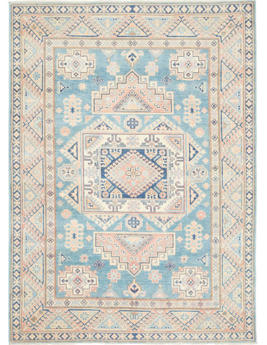 Kazak 149x208 Cm Kazak, Afghanistan, Hand-carded Wool (warp: