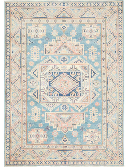 Kazak 149x208 Cm Kazak, Afghanistan, Hand-carded Wool (warp: