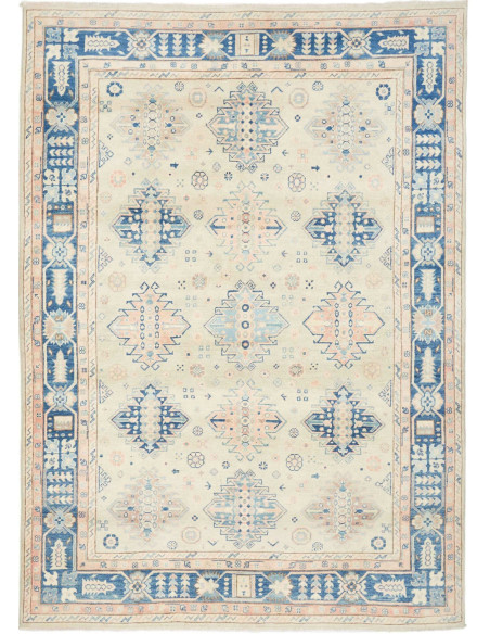 Kazak 173x237 Cm Kazak, Afghanistan, Hand-carded Wool (warp: