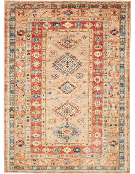 Kazak Fine 151x210 Cm Kazak Fine, Pakistan, Lana Cardata A