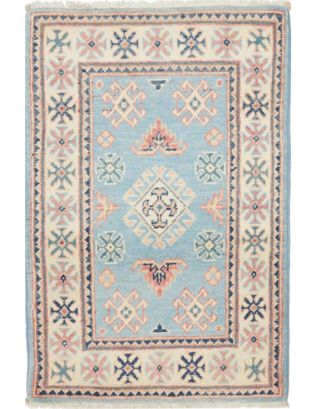 Kazak 61x94 Cm Kazak, Afghanistan, Lana Cardata A Mano