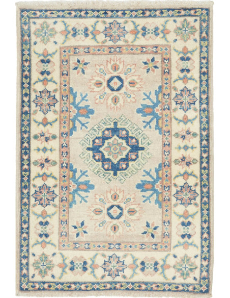 Kazak 60x85 Cm Kazak Afghanistan Hand-carded Wool