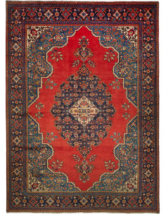 Wiss 270x380 Cm Wiss, Persia, Lana Cardata A Mano (ordito: