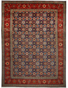Tabriz 298x400 Cm Tabriz, Persia. Hand-carded Wool (warp: