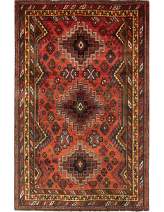 Shiraz 160x250 Cm Shiraz, Persia, Hand-carded Wool (cotton