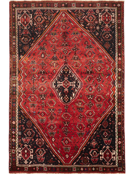 Shiraz 180x268 Cm Shiraz, Persia, Hand-carded Wool (warp: