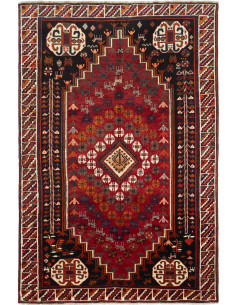 Shiraz 170x255 Cm Shiraz Persia Hand-carded Wool Cotton