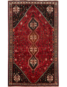 Shiraz 163x275 Cm Shiraz Persia Hand-carded Wool Cotton