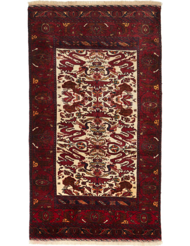Baluch 98x182 Cm Baluch, Persia, Lana Cardata A Mano