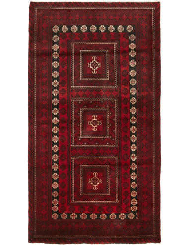 Baluch 110x208 Cm Baluch Persia Lana Cardata A Mano Cotone