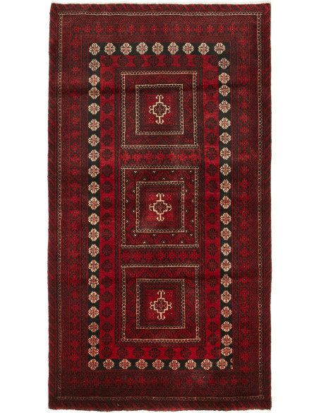 Baluch 110x208 Cm Baluch Persia Lana Cardata A Mano Cotone