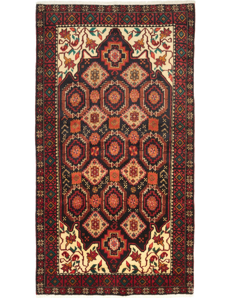 Baluch 104x194 Cm Baluch, Persia, Lana Cardata A Mano