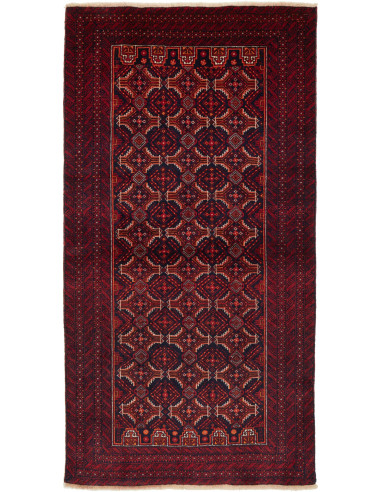 Baluch 108x208 Cm Baluch Persia Hand-spun Wool Cotton