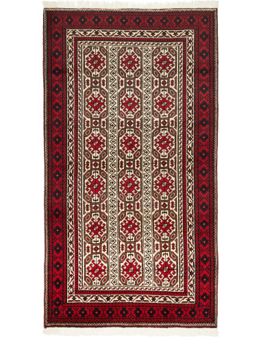 Baluch 98x185 Cm Baluch, Persia, Hand-carded Wool (warp: