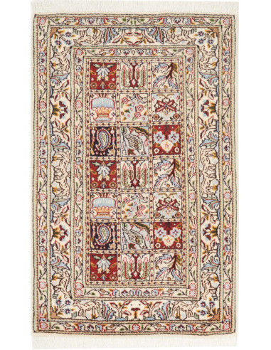 Moud 60x85 Cm Moud, Persia, Lana Cardata A Mano (ordito: