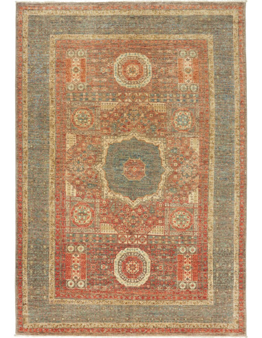 Tappeto Mamlouk Pakistan 127x189 Rosso Terracot