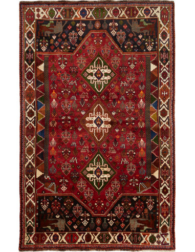 Shiraz 170x275 Cm Shiraz, Persia, Hand-carded Wool,