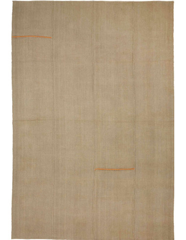 Kilim 200x295 Cm Kilim Persiano Tessitura Piana Lana Beige