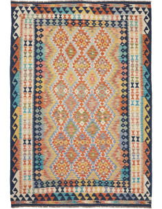 Kilim 171x253 Cm Kilim Afghanistan Lana Cardata A Mano
