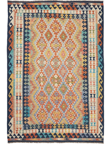 Kilim 171x253 Cm Kilim Afghanistan Hand-carded Wool Cotton