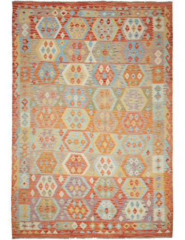 Kilim 200x300 Cm Kilim Afghanistan, Hand-carded Wool